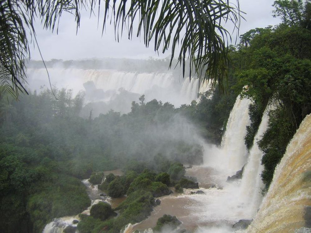 Cataratas del Iguazú, vista desde el lado argentino